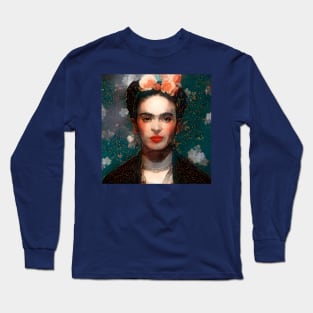 Frida à la Van Gogh Long Sleeve T-Shirt